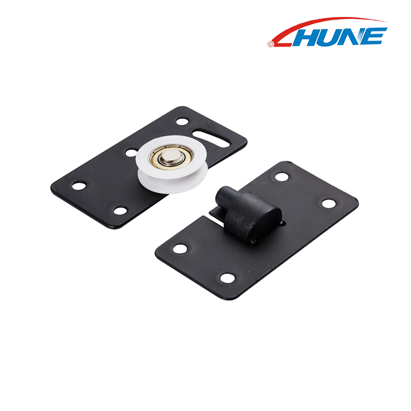 ওয়ারড্রোব হার্ডওয়্যার আসবাবপত্র ক্যাবিনেট সামঞ্জস্যযোগ্য স্লাইডিং ডোর রোলার নাইলন স্লাইডিং রোলার